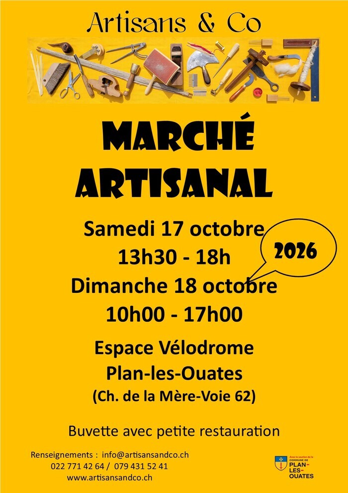 Marché artisanal salle du Vélodrome Espace Vélodrome Plan-les-Ouates