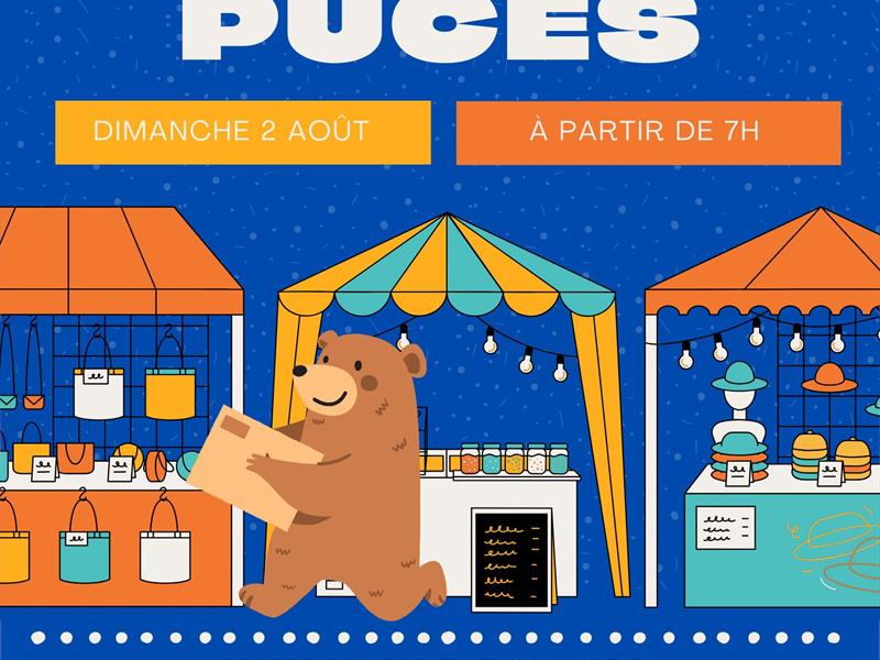 Marché aux puces Plage