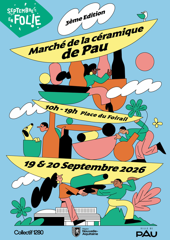 Marché de la Céramique Pau - édition #3 Place du Foirail Pau