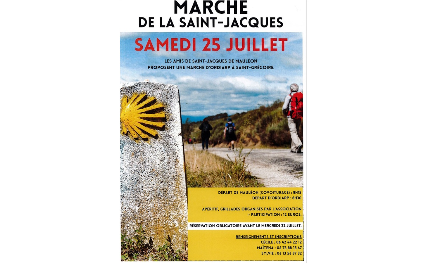Marche de la Saint-Jacques Ancienne gare Mauléon-Licharre 2026-07-25