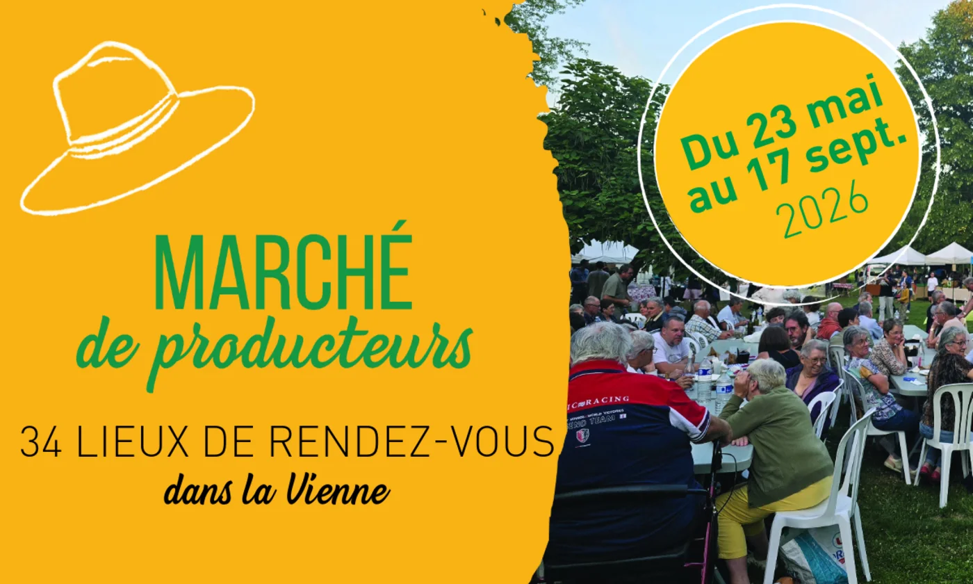 Marché de producteurs de Gençay Champ de Foire Gençay 2026-08-21
