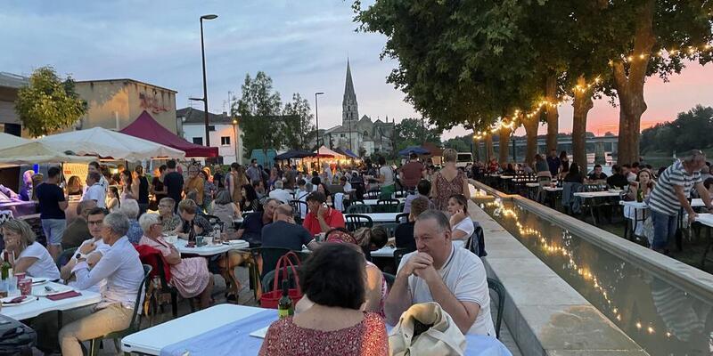 Marché de producteurs de pays Quais de Garonne Langon
