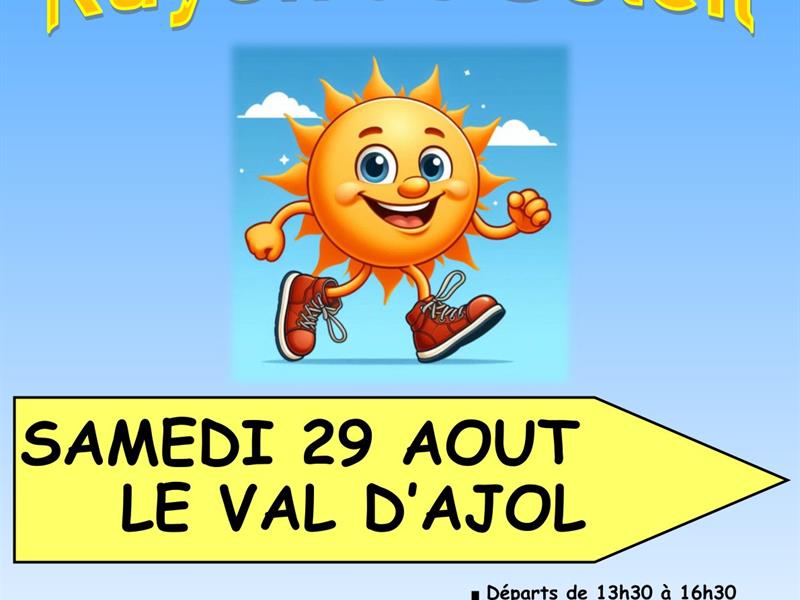 Marche de Rayon de Soleil Maison de retraite Le Val-d&rsquo;Ajol