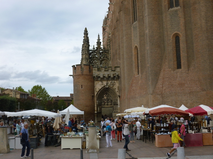 Marché des Arts du feu, Place Sainte Cécile d’Albi, Albi