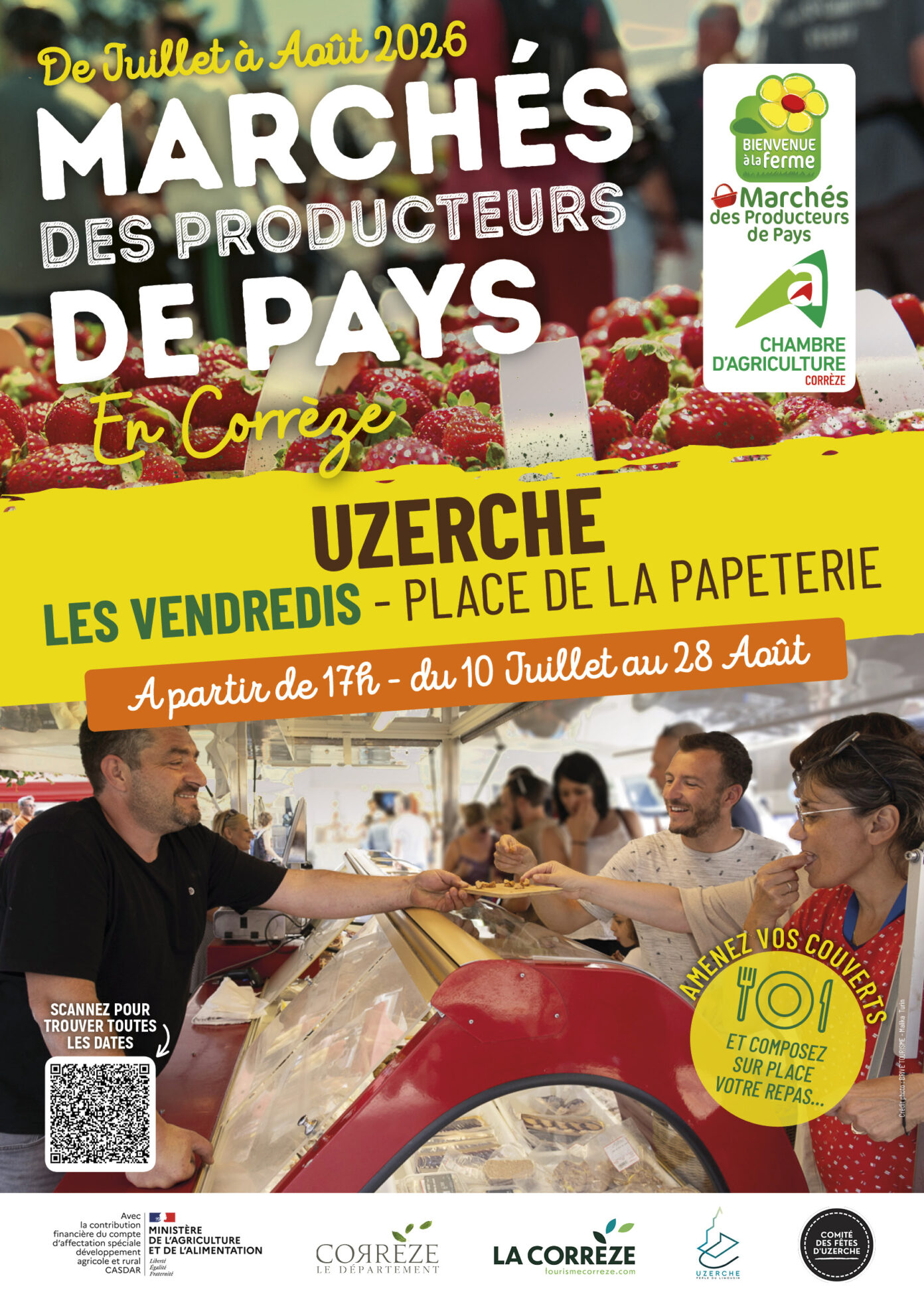 Marché des Producteurs de Pays d’Uzerche Uzerche