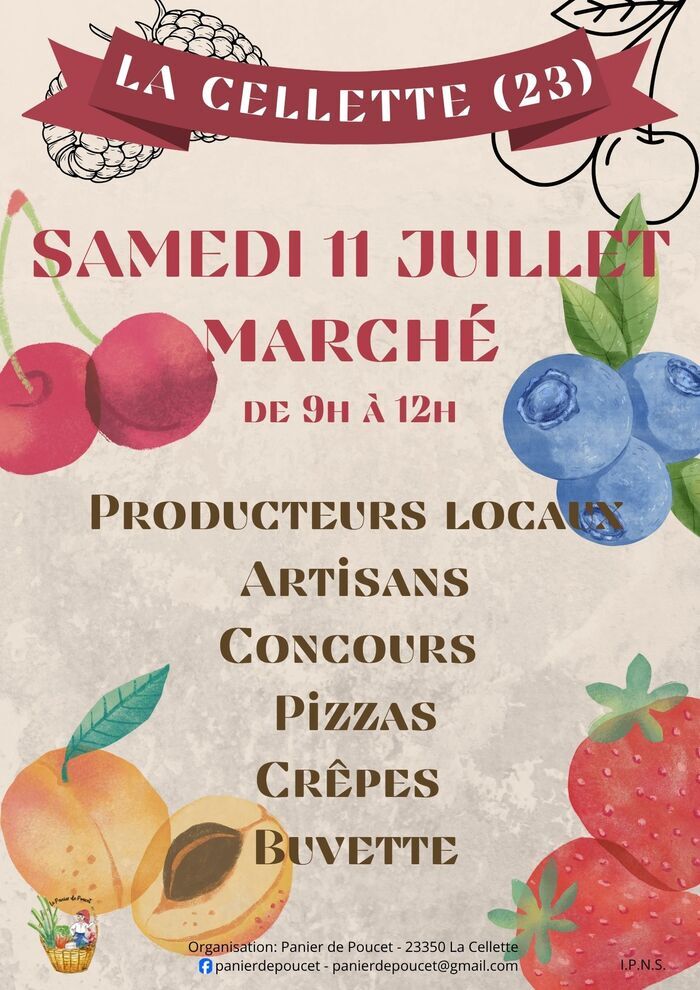 Marché du Panier de Poucet Parc Saincthorent, La Cellette 23350 La Cellette