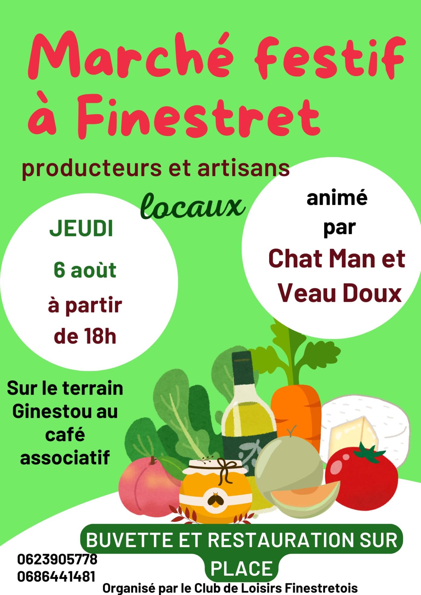 MARCHÉ FESTIF À FINESTRET Finestret