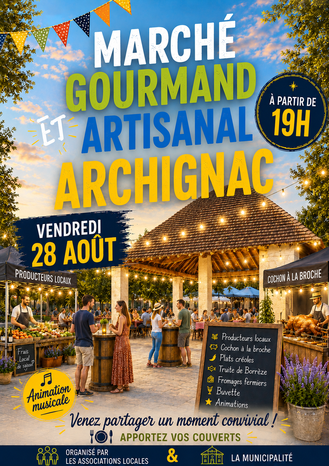 Marché gourmand et artisanal  Archignac