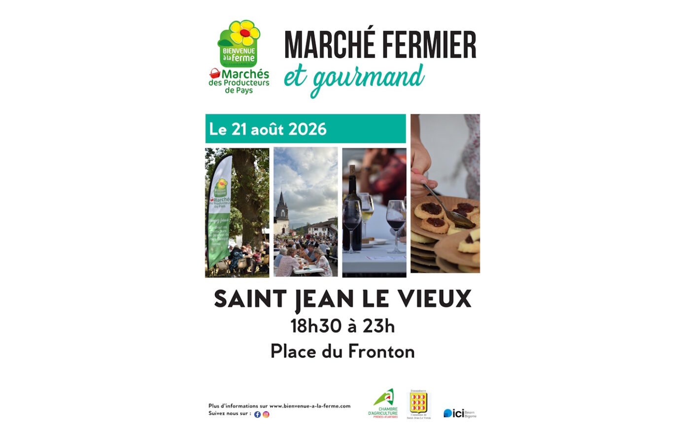 Marché gourmand nocturne Saint-Jean-le-Vieux
