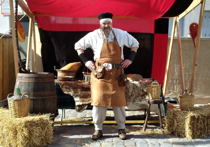 Marché médiéval du parc Asnapio, parc archéologique Asnapio, Villeneuve-d’Ascq