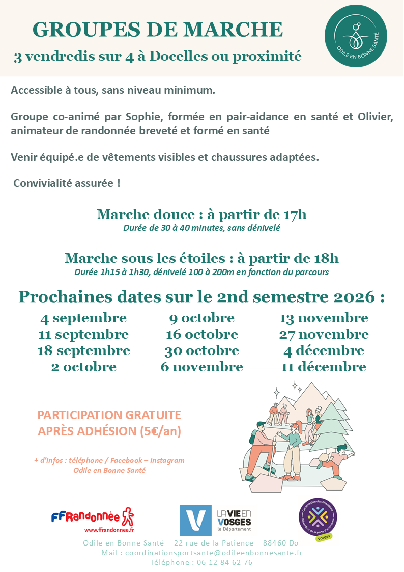 Marche sous les étoiles  Docelles