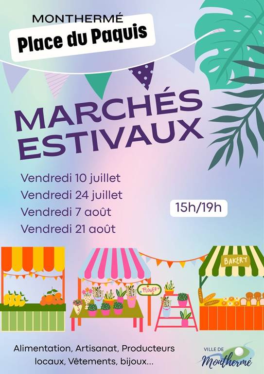 Marchés estivaux à Monthermé  Monthermé