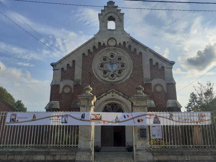 Marchons sur le chemin des Gueux – Découverte d’un temple historique, Temple Protestant de Lecelles, Lecelles