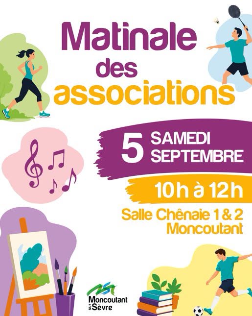 Matinale des associations Salle de la Chênaie Moncoutant-sur-Sèvre