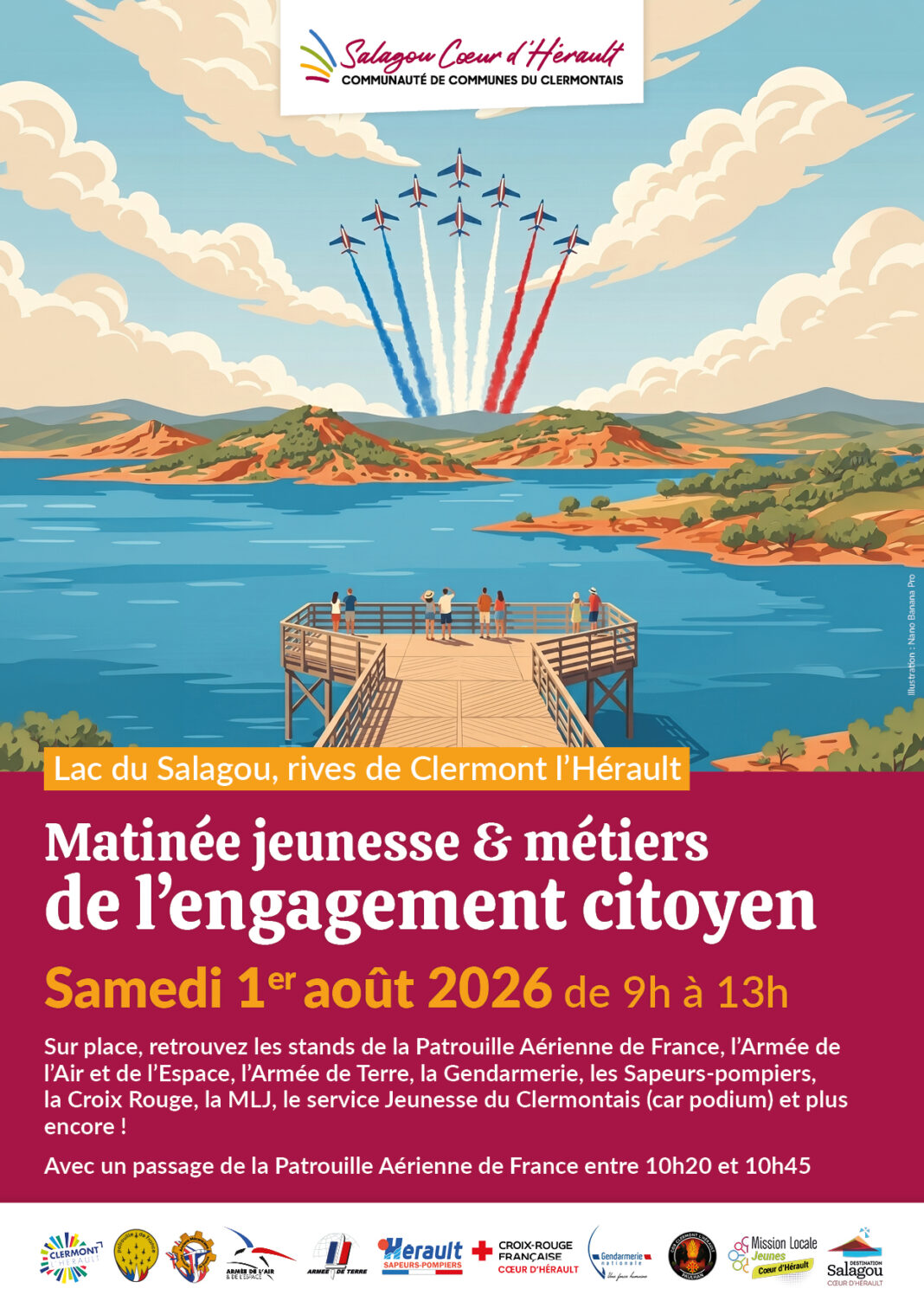 MATINÉE JEUNESSE & MÉTIERS DE L&rsquo;ENGAGEMENT CITOYEN  Clermont-l&rsquo;Hérault
