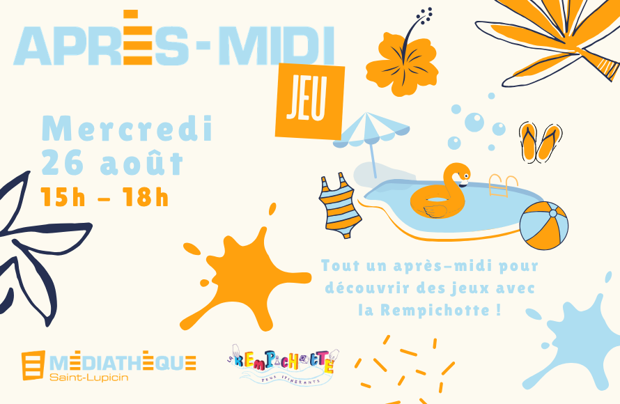 Médiathèque de Saint-Lupicin Après-midi jeux Médiathèque Coteaux du Lizon