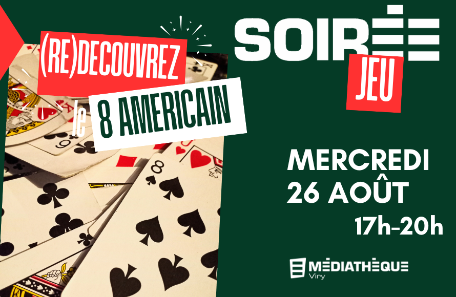 Médiathèque de Viry Soirée jeux Médiathèque Viry