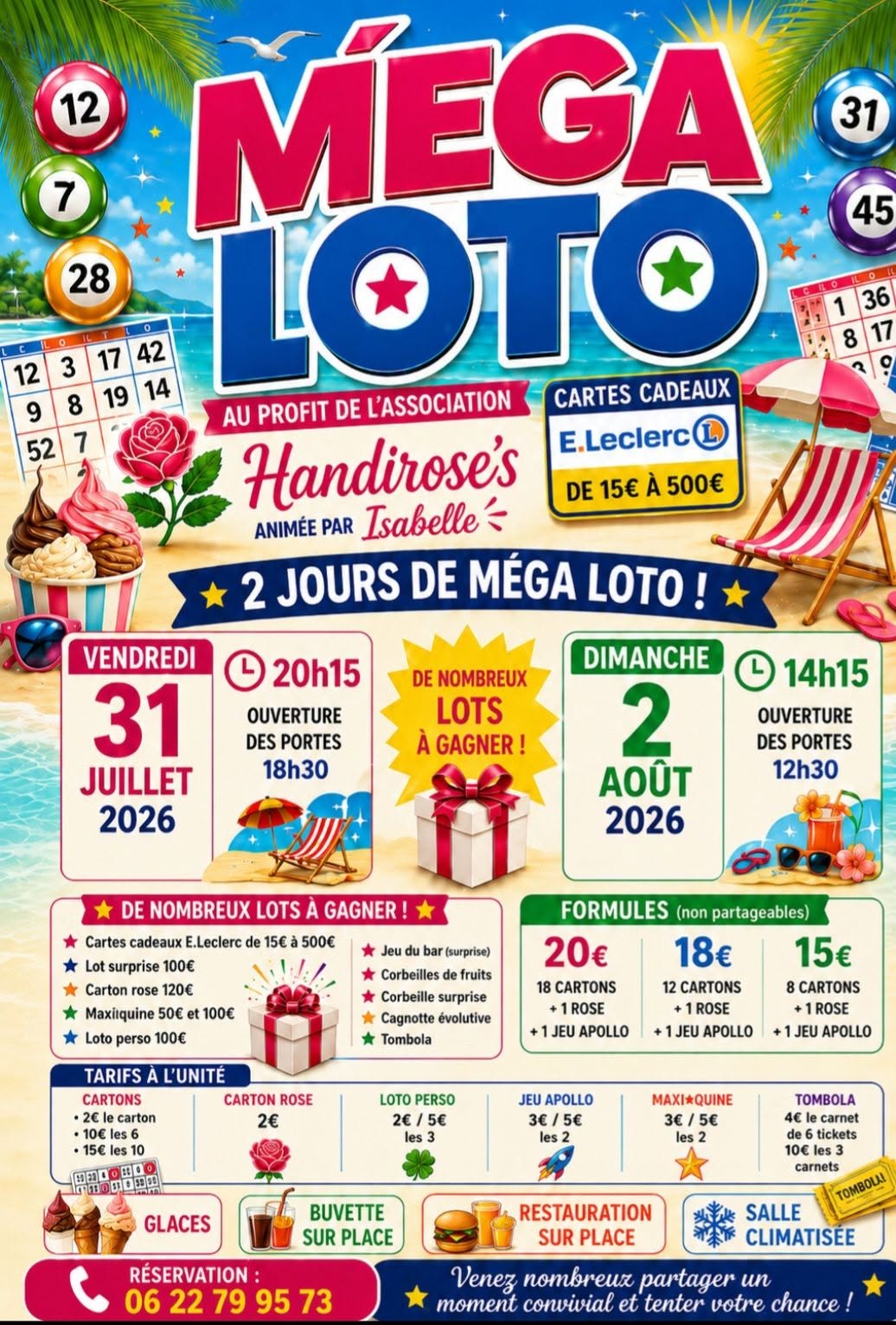 Mégas Lotos Association Handirose&rsquo;s  Saint-Christophe-sur-Roc