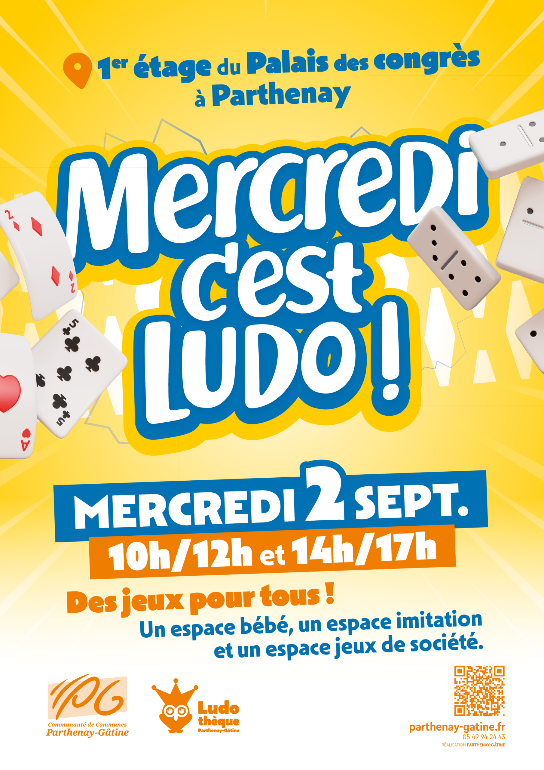 Mercredi c'est ludo 22 Boulevard de la Meilleraye Parthenay 2026-09-02