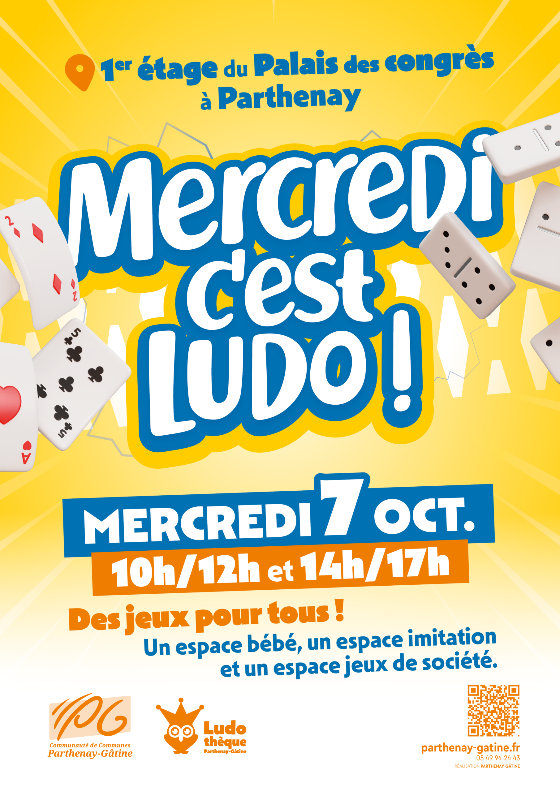 Mercredi c'est ludo 22 Boulevard de la Meilleraye Parthenay 2026-10-07