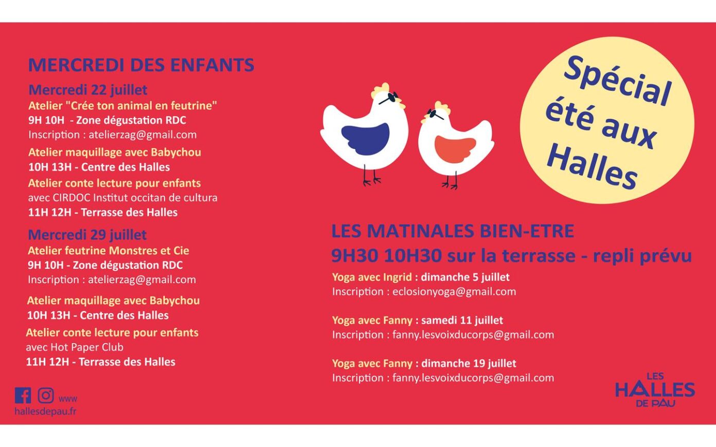 Mercredi des enfants aux Halles  Pau