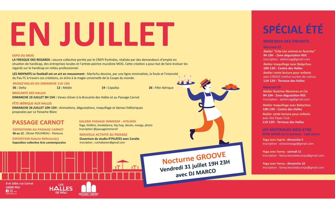 Mercredi des enfants aux Halles Pau