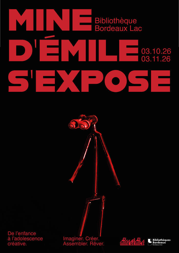 Mine d&rsquo;Emile s&rsquo;expose, Bibliothèque Bordeaux-Lac, Bordeaux