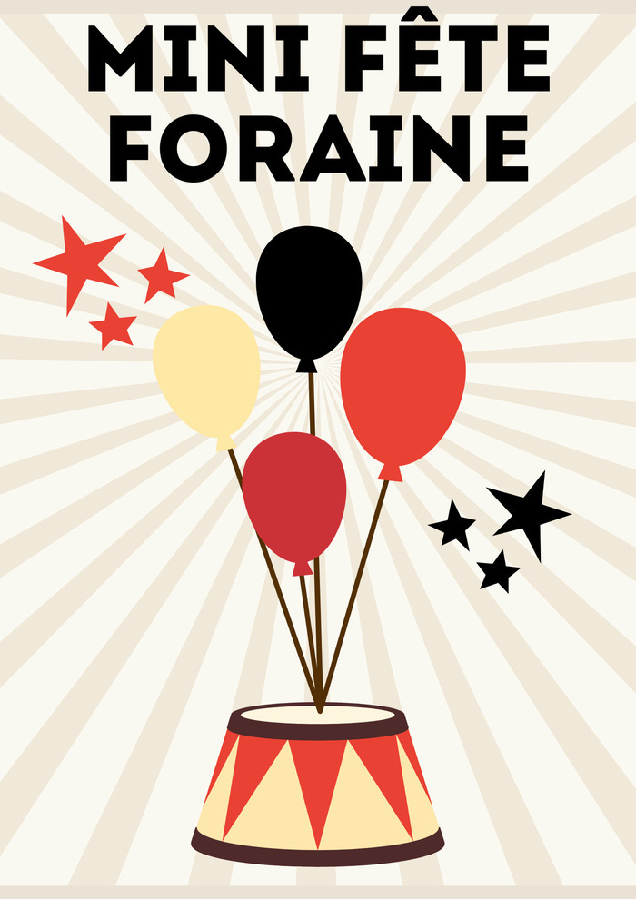 Mini fête foraine, Plaine de jeux La Halvêque, Nantes