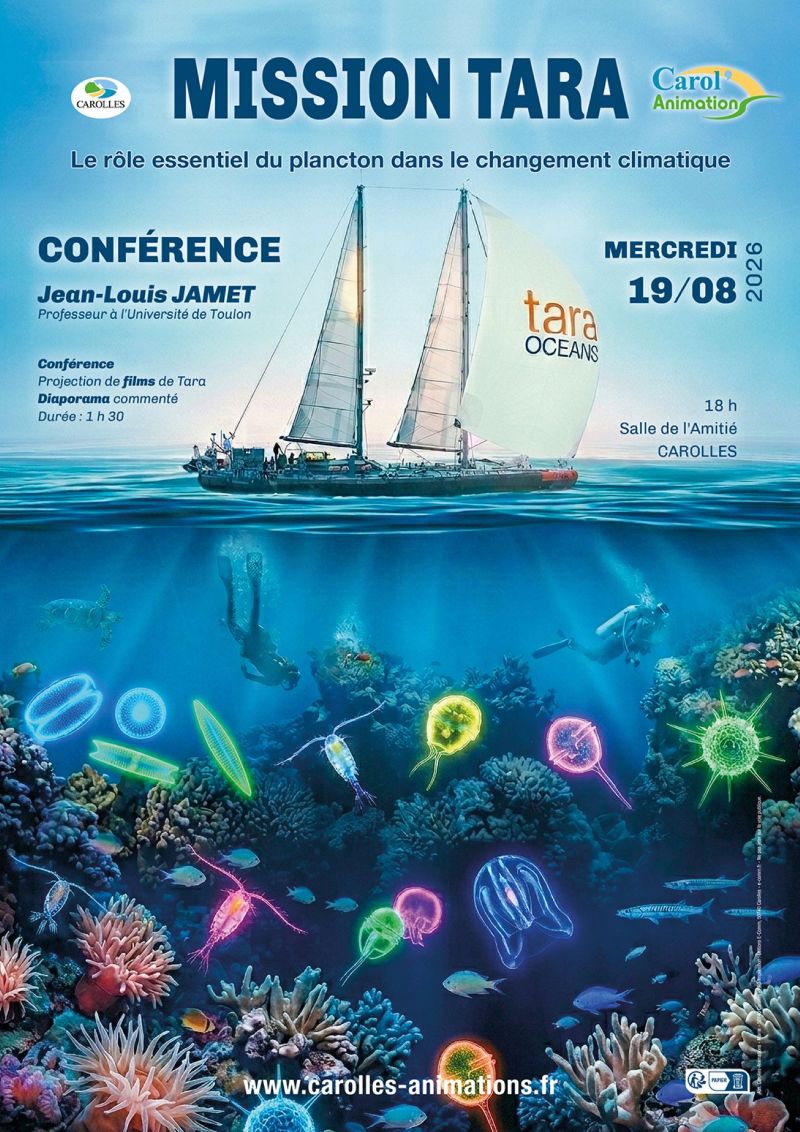 Mission Tara découverte de la biodiversité marine Salle de l&rsquo;amitié Carolles