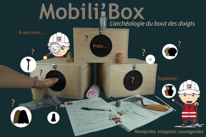 Mobili’Box, Service Archéologie de Bourges Plus, Bourges