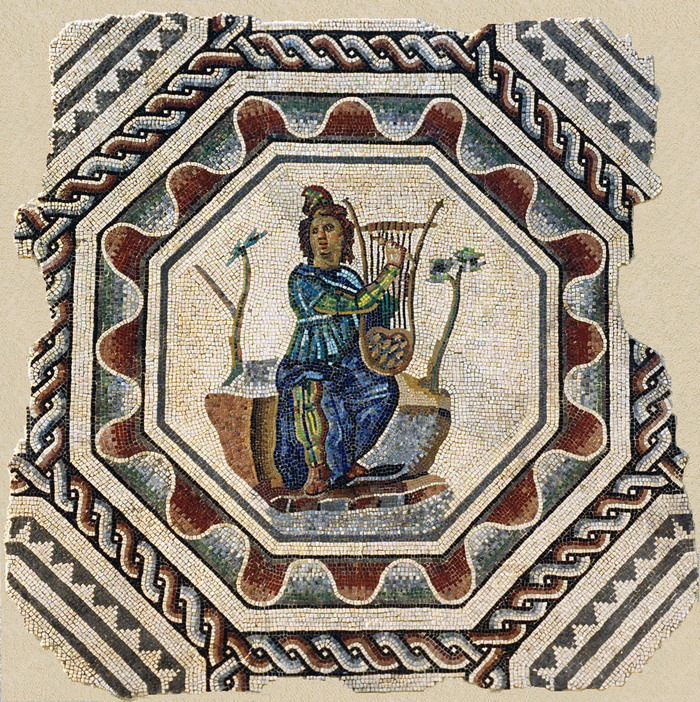 Mosaïque géante en Lego®, Musée gallo-romain de Saint-Romain-en-Gal – Vienne, Saint-Romain-en-Gal