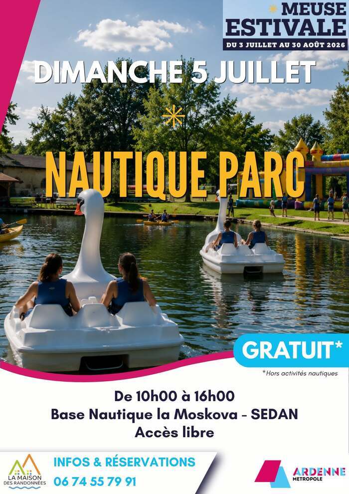Nautique Parc, Sedan Base nautique La Moskova, Sedan