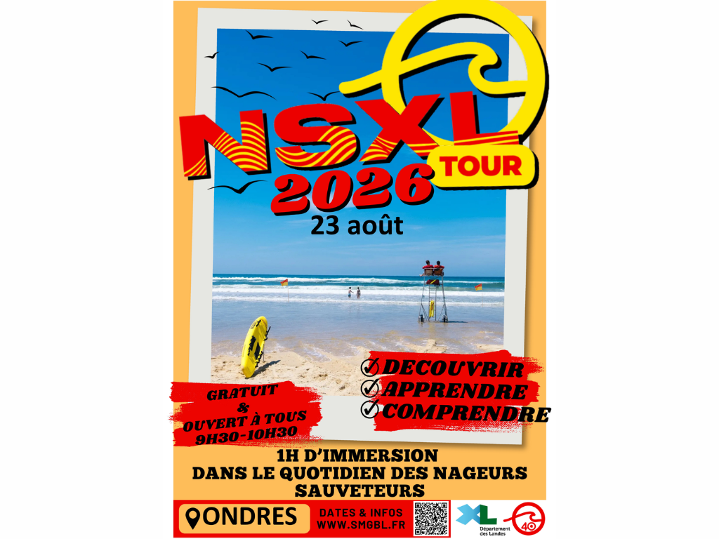 NSXL Tour 2026 196 Promenade de l'Océan Ondres 2026-08-23