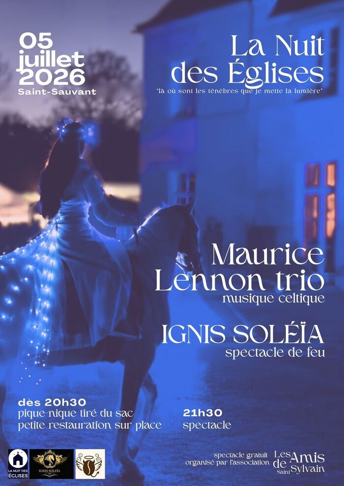 Nuit des Eglises 2026 – soirée féerique, Saint-Sauvant, Saint Sauvant