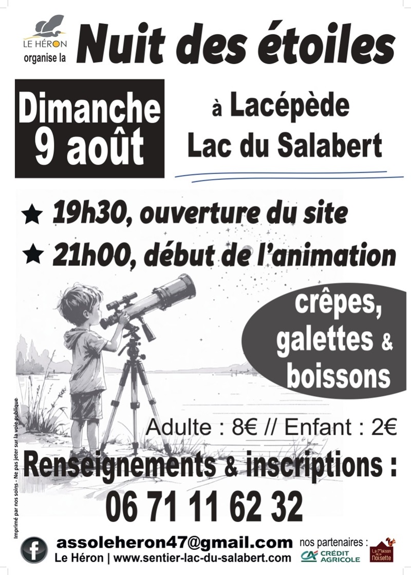 Nuit des étoiles Lacépède