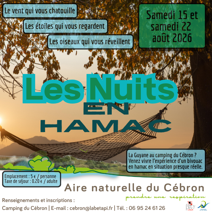 Nuit en hamac à Saint-Loup-Lamairé  Saint-Loup-Lamairé