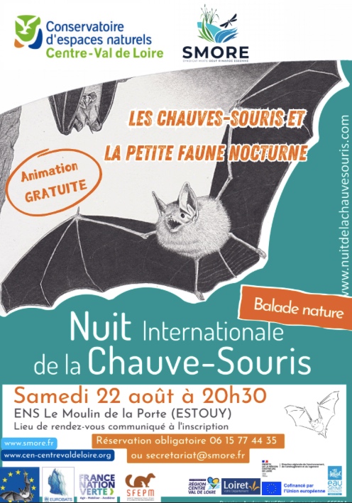 Nuit internationale de la chauve-souris  Estouy