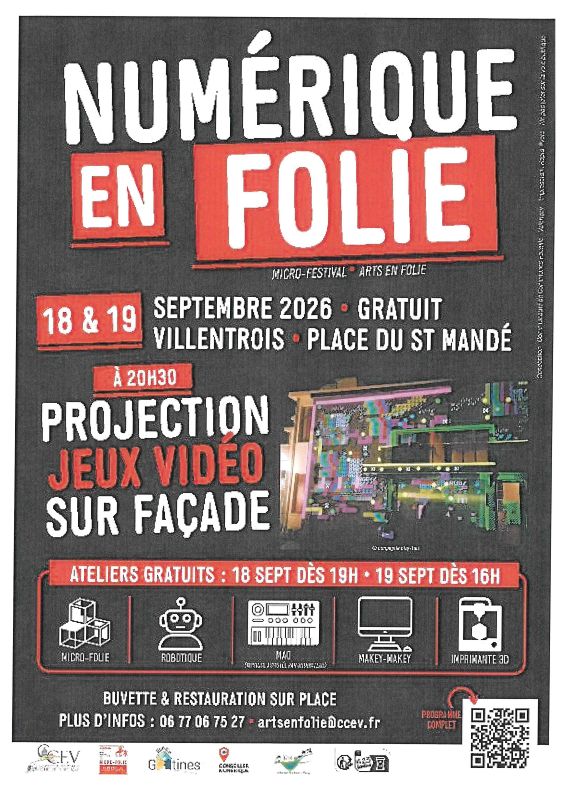 Numérique en folie  Villentrois-Faverolles-en-Berry