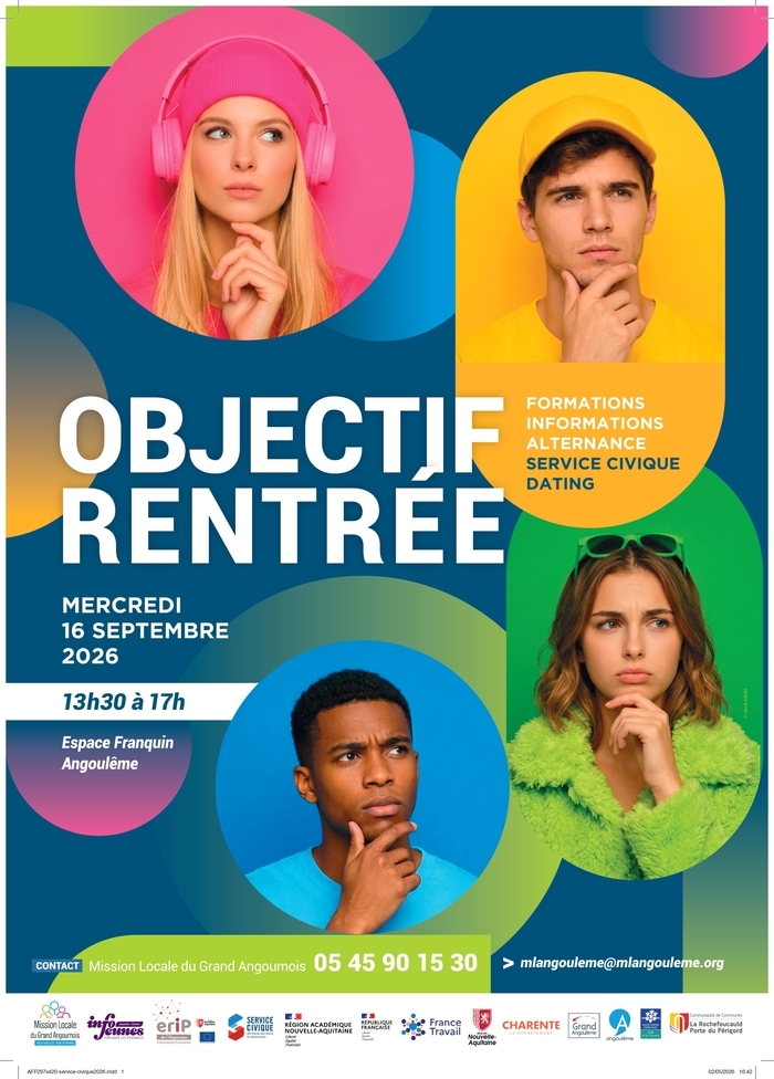 Objectif Rentrée, Espace Franquin à Angoulême, Angoulême