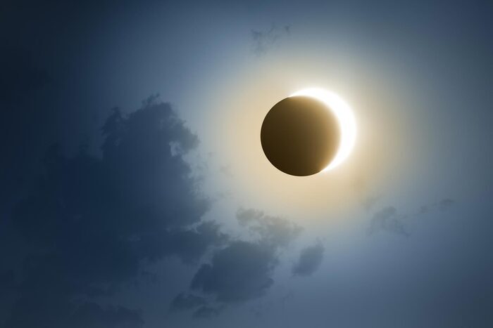 Observation de l’éclipse, Lézan, Lézan