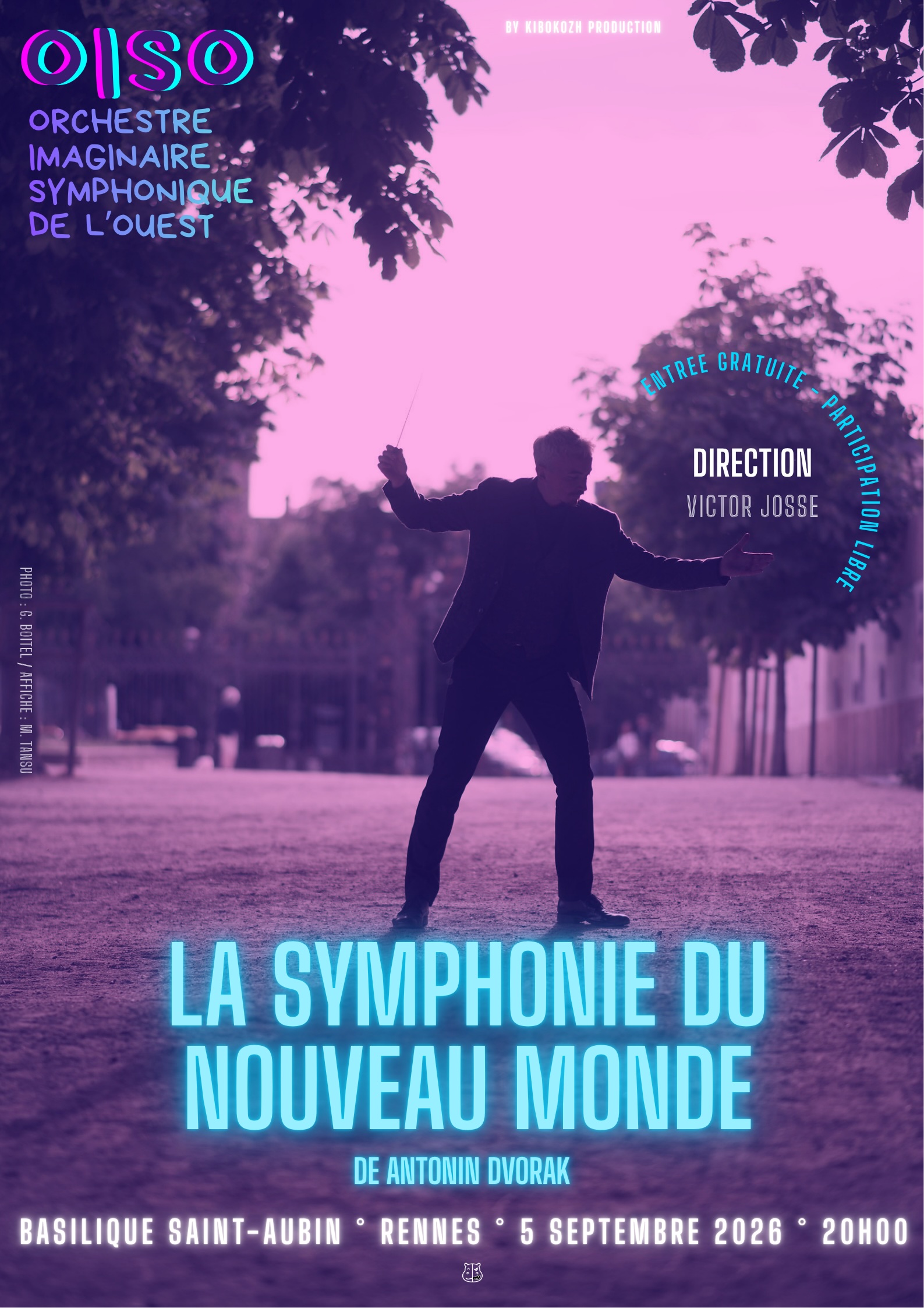Concert Symphonique by OISO – RENNES Basilique Saint-aubin — Basilique Saint-aubin — Rennes — 5 septembre 2026