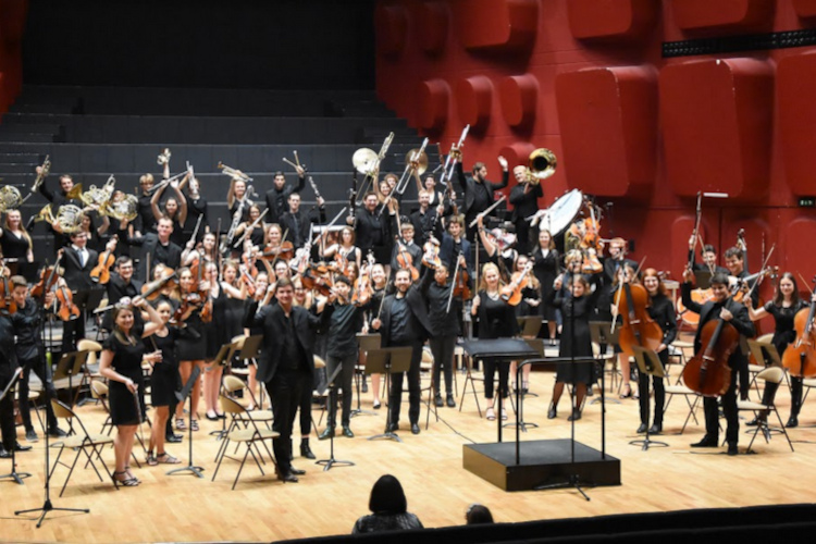 Orchestre Symphonique des Jeunes de Strasbourg eglise paroissiale Saint Lunaire