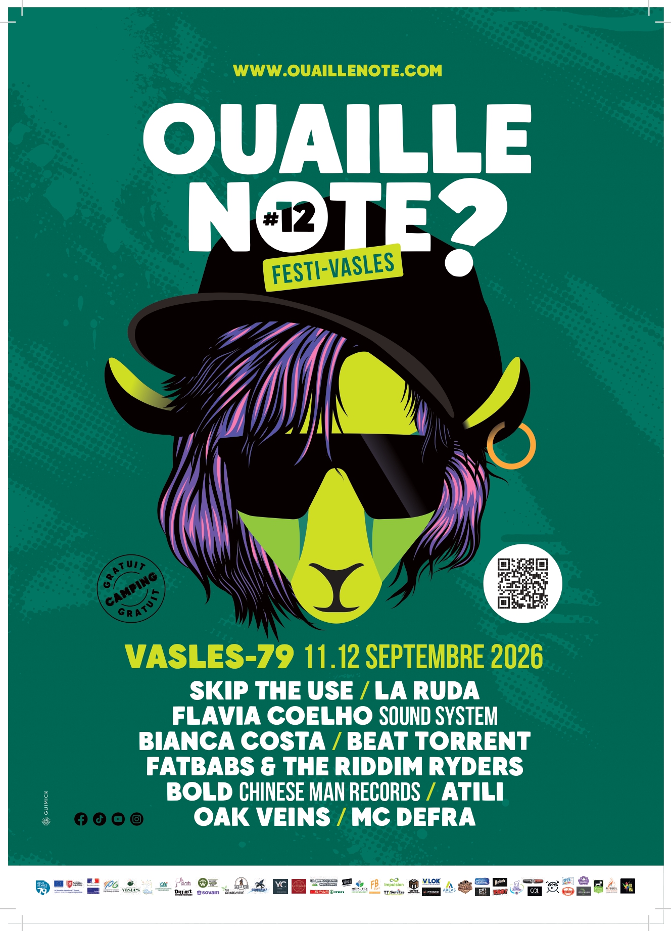 Ouaille'note Festi-Vasles #12 7 Rue de la Cité Vasles 2026-09-11