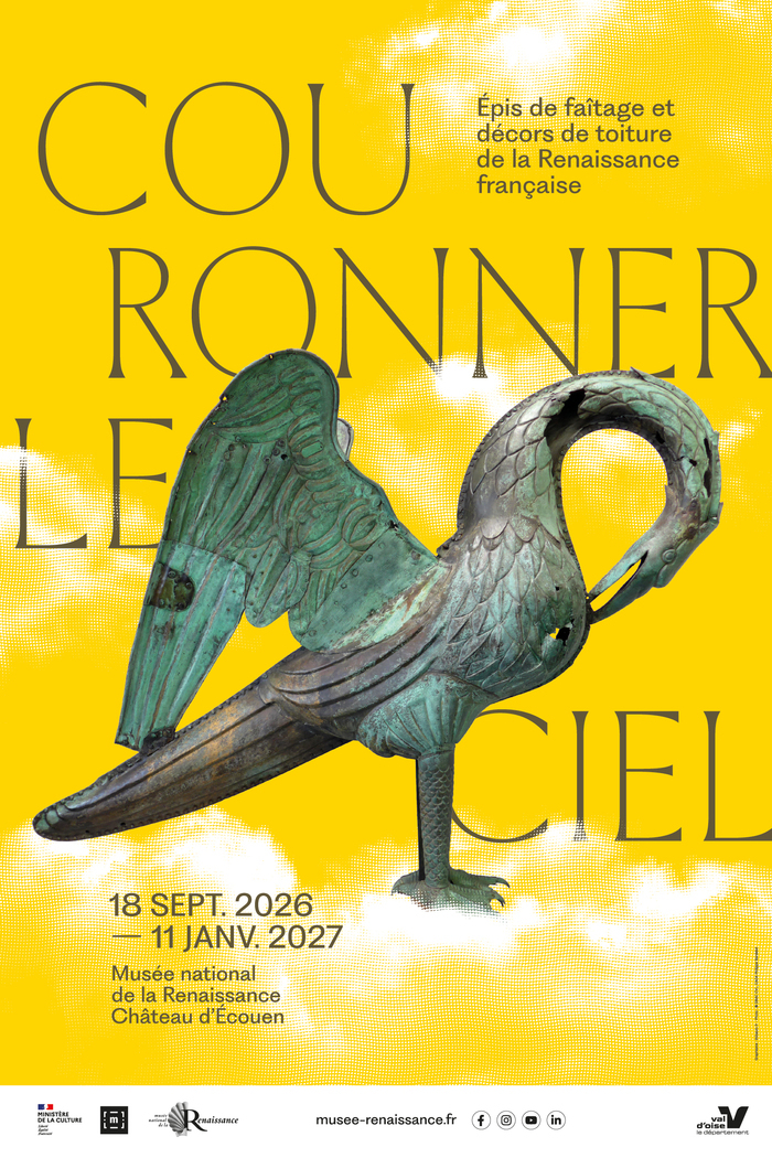 Ouverture de la nouvelle exposition « Couronner le ciel, épis de faîtage et décors de toiture de la Renaissance française », Musée de la Renaissance – Château d’Écouen, Écouen
