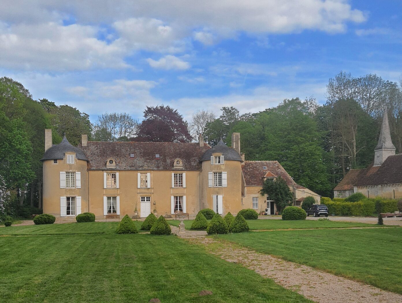 ouverture du parc du château d&rsquo;ailly  Bernières-d&rsquo;Ailly