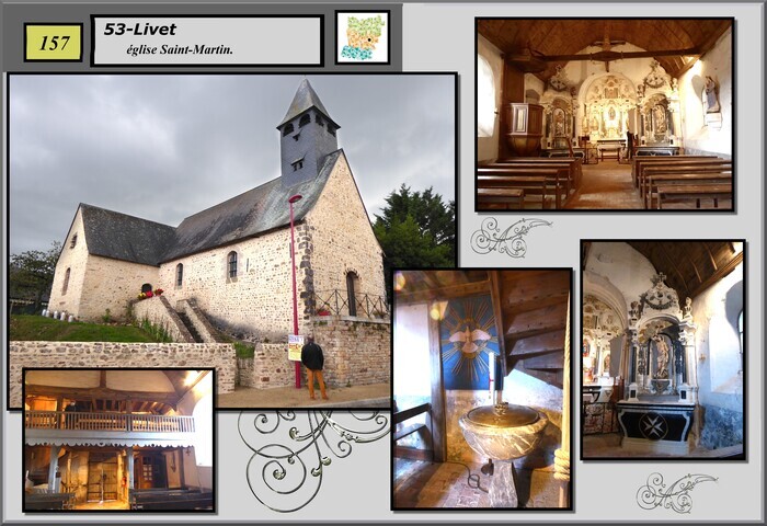 Ouverture exceptionnelle de l’église de Livet en Charnie, Livet en Charnie. Centre du village, Évron