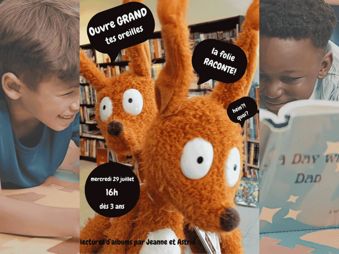Ouvre GRAND tes oreilles: La Folie raconte! #2 Librairie La Folie en Tête La Réole