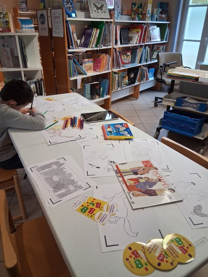 Parcours d’énigmes, Bibliotheque d’Étauliers, Étauliers