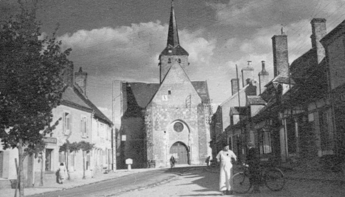 Parcours patrimonial de cartes postales et photos anciennes dans le bourg, Bourg de Cerdon, Cerdon