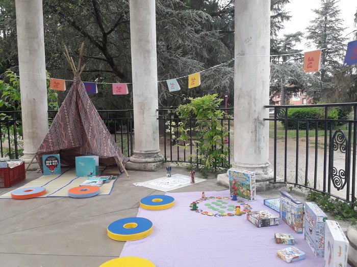 Partir en livre : les petits et grands héros, Jardin Public, Villemur-sur-Tarn